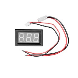 1 pcs : DFR0244-B - AMMETER 0-9.99A LED PANEL MOUNT