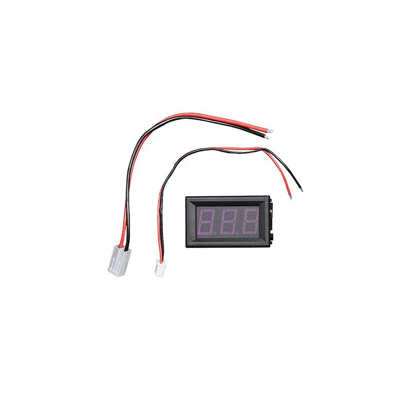 1 pcs : DFR0244-R - AMMETER 0-9.99A LED PANEL MOUNT