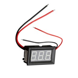 1 pcs : DFR0244-G - AMMETER 0-9.99A LED PANEL MOUNT