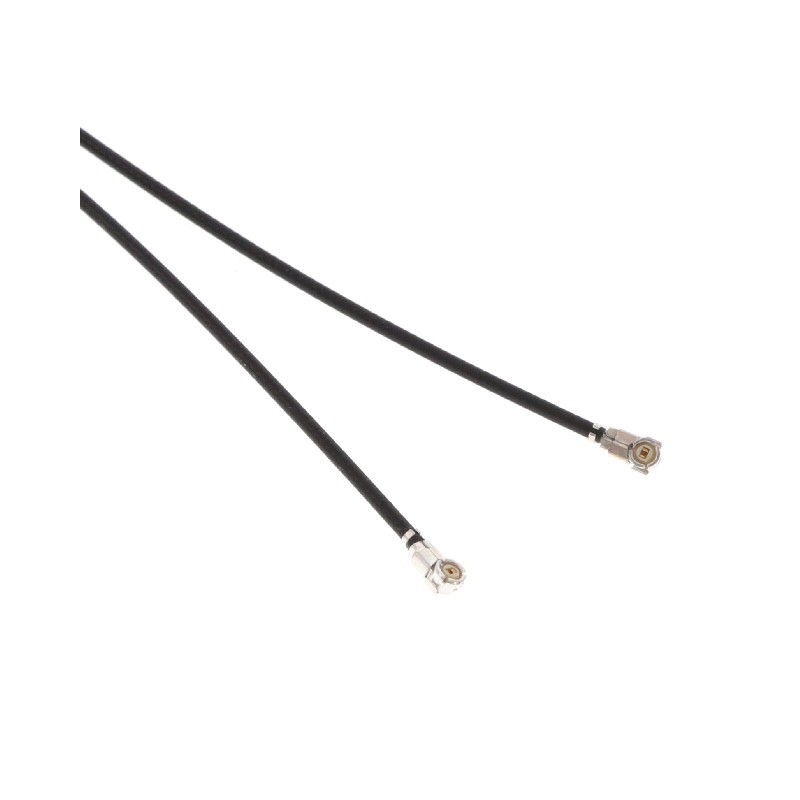 1 pcs : U.FL-2LPHF6-088N2T-A-50 - Coaxial U.FL (UMCC) to U.FL (UMCC) 1.37mm OD Coaxial Cable 1.969' (50.00mm)