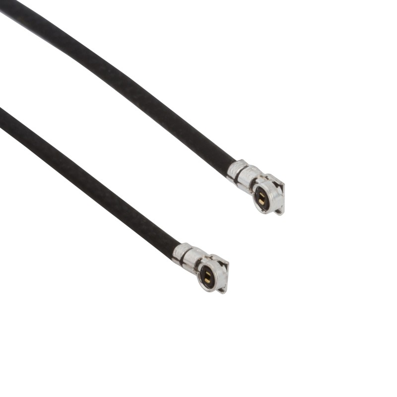 1 pcs : U-1PU-113-035B2 - Coaxial AMC4 to AMC4 1.13mm OD Coaxial Cable 1.378' (35.00mm)