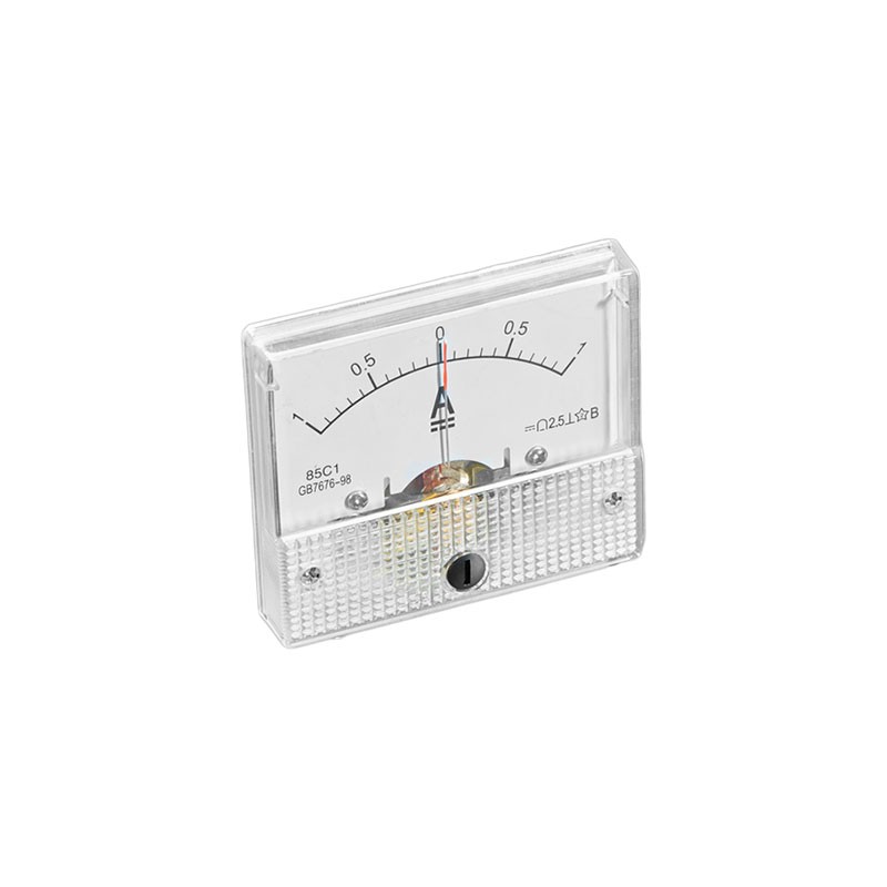1 pcs : 4404 - -1A TO +1A DC ANALOG PANEL METER