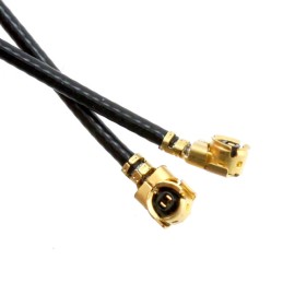 1 pcs : 415-0086-500 - Coaxial U.FL (UMCC) to U.FL (UMCC) 1.13mm OD Coaxial Cable 19.69' (500.00mm)