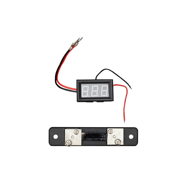 1 pcs : DFR0245-G - AMMETER 0-50A LED PANEL MOUNT