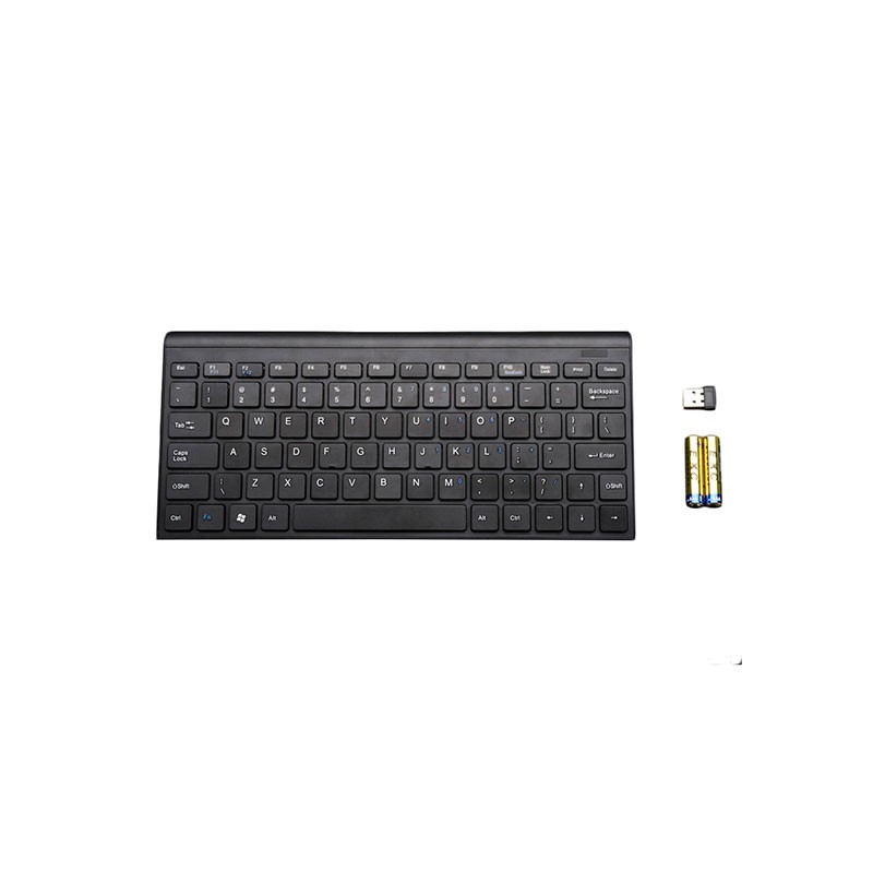 1 pcs : 1737 - KEYBOARD MINI WIRELESS BATT BK