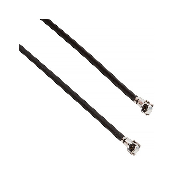 1 pcs : A-2PA-113-100B2 - Coaxial AMMC to AMMC 1.13mm OD Coaxial Cable 3.937' (100.00mm)