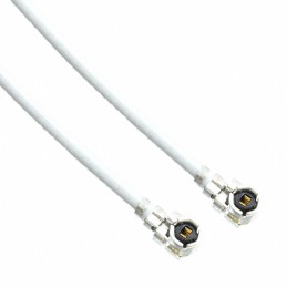 1 pcs : A-1PA-113-125W2 - Coaxial U.FL (UMCC), AMC to U.FL (UMCC), AMC 1.13mm OD Coaxial Cable 4.902' (124.50mm)