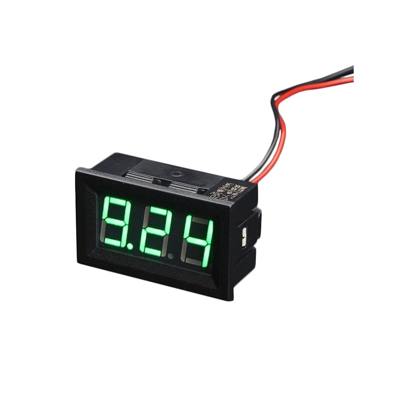 1 pcs : 575 - VOLTMETER 4.5-30VDC LED PNL MT
