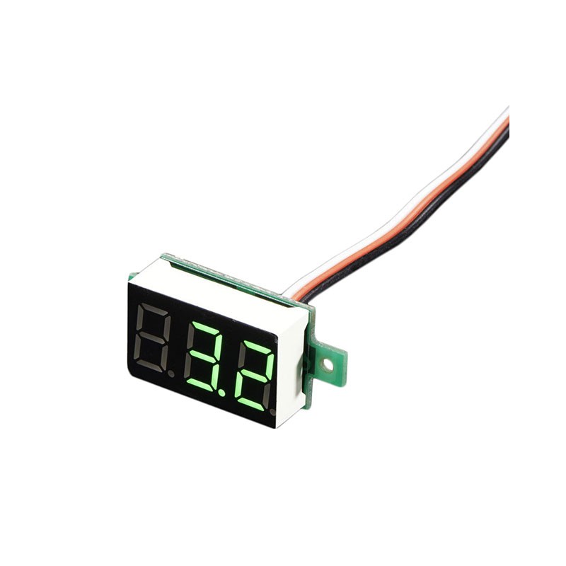 1 pcs : 705 - VOLTMETER 0-99.9VDC LED CHAS MT