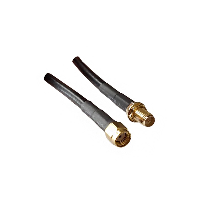 1 pcs : RFC-RMRF-1F - Coaxial RP-SMA to RP-SMA RG-58 12.00' (304.80mm)