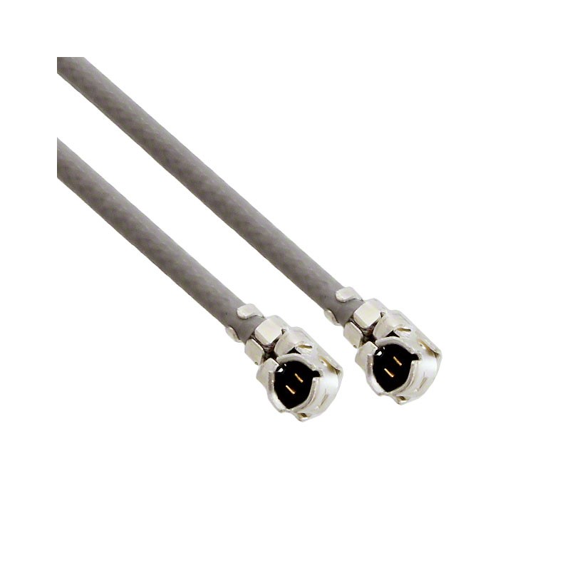 1 pcs : A-1PA-132-125G2 - Coaxial U.FL (UMCC), AMC to U.FL (UMCC), AMC 1.32mm OD Coaxial Cable 4.902' (124.50mm)