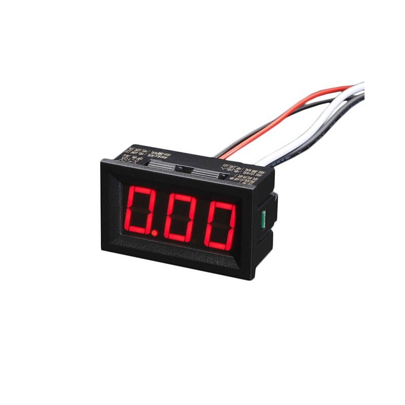 1 pcs : 574 - AMMETER 0-9.99A LED PANEL MOUNT