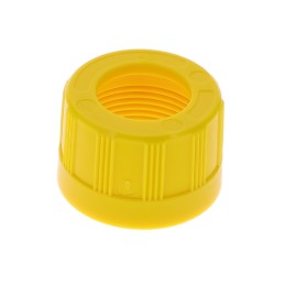 1 pcs : 1302030432 - COMPRESSION NUT- YELLOW