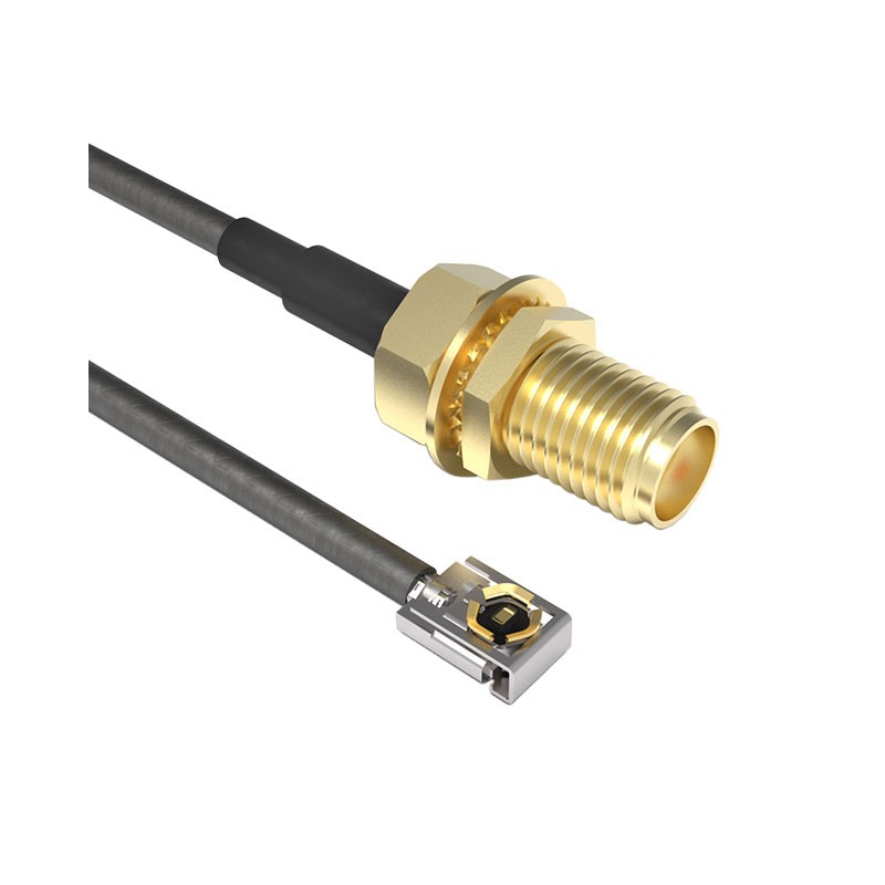 1 pcs : CABLE 320 RF-200-A-1 - Coaxial IPEX MHF1 LK to SMA 1.37mm OD Coaxial Cable 7.874' (200.00mm)