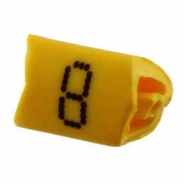 1 pcs : 0800420:0008 - WIRE MARKER SLIP-ON YELLOW