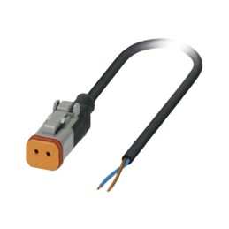 1 pcs : 1410723 - SAC-2P- 1 5-PUR/DTFS