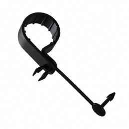 1 pcs : PC100-H25D-C0 - CBL CLAMP P-TYPE BLACK PUSH IN