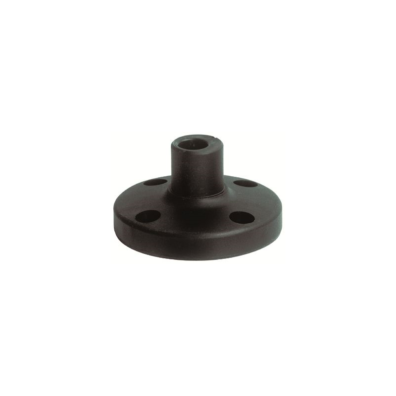1 pcs : 97584090 - BASE FOR TUBE D25MM, PL. BK
