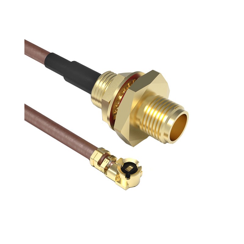 1 pcs : CABLE 162 RF-050-A-1 - Coaxial IPEX MHF1 to SMA RG-178 1.969' (50.00mm)