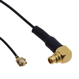 1 pcs : 415-0102-150 - Coaxial U.FL (UMCC) to MMCX 0.81mm OD Coaxial Cable 5.906' (150.00mm)