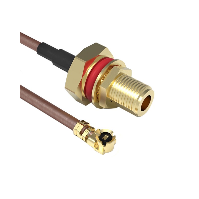 1 pcs : CABLE 161 RF-100-A-1 - Coaxial IPEX MHF1 to SMA RG-178 3.937' (100.00mm)