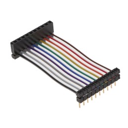 1 pcs : IDMS-10-T-02.00-R - SLIM BODY SINGLE-ROW IDC MALE AS