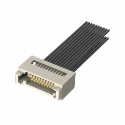 1 pcs : T1SD-10-28-GF-06.0-T3 - CBL ASSY 1MM 20POS M TO F