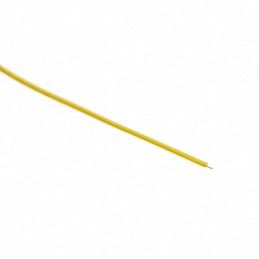 1 pcs : R-30Y-0050 - WIRE WW 30AWG PVDF YELLOW 50'
