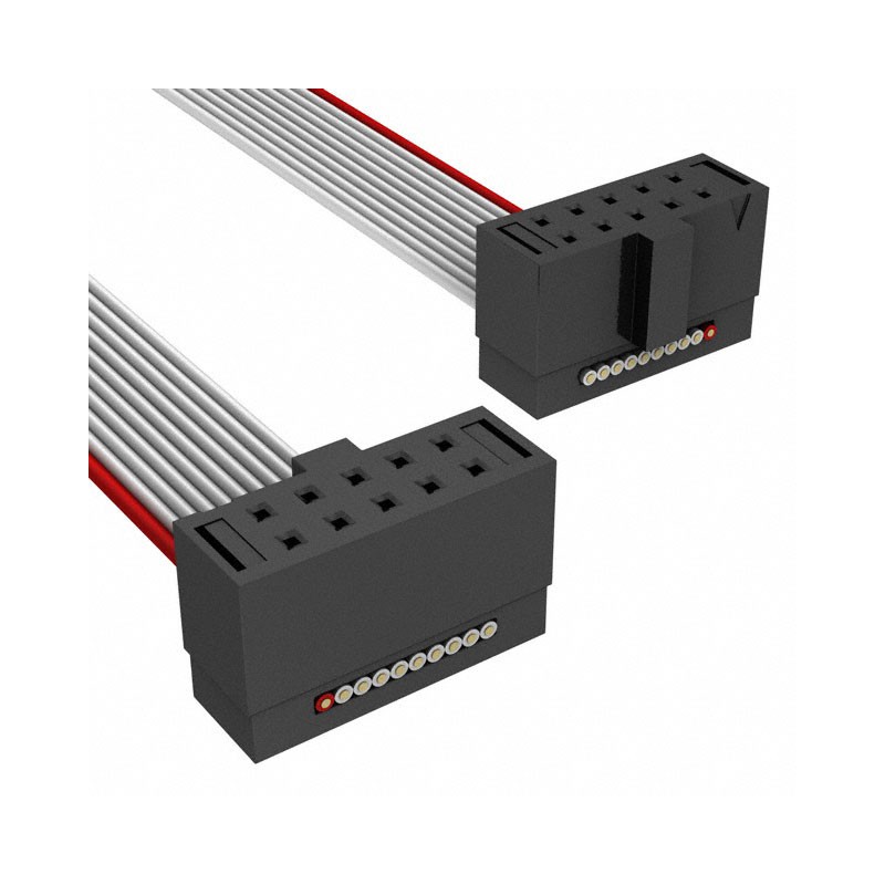 1 pcs : TCSD-05-D-02.00-01-N - CABLE ASSEM 2MM 10POS F-F 2'