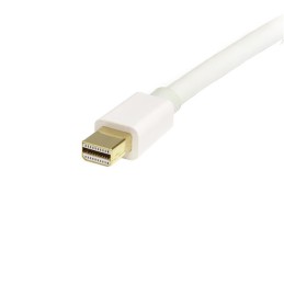 1 pcs - StarTech.com Male Mini DisplayPort to Male DisplayPort, PVC Cable, 4K @ 60 Hz, 1m