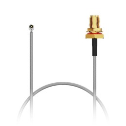 1 pcs : CABLE 184 RF-100-A-2 - Coaxial U.FL (UMCC) to SMA 1.13mm OD Coaxial Cable 3.937' (100.00mm)