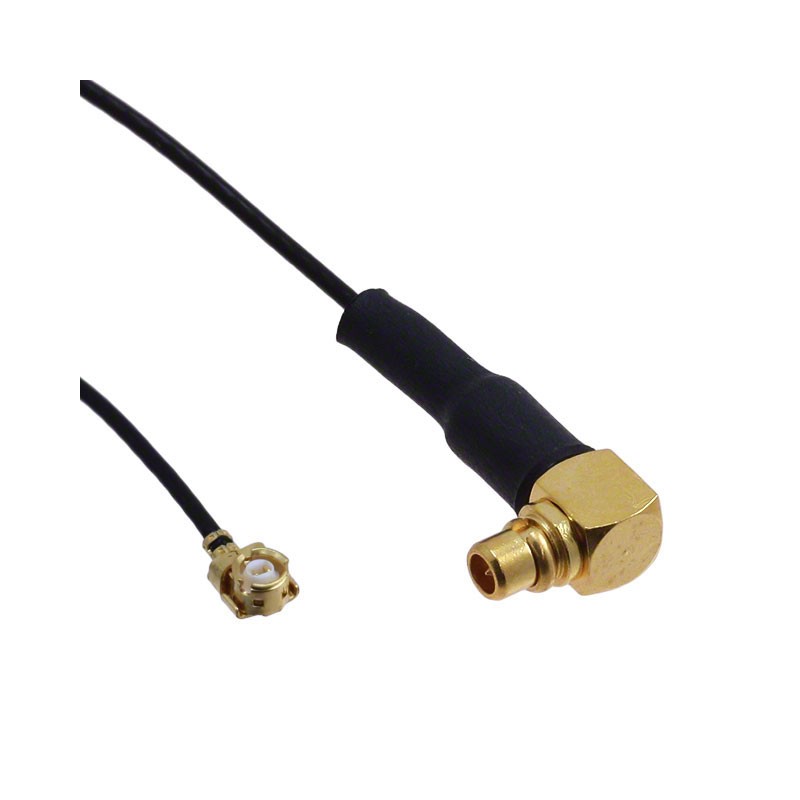 1 pcs : 415-0102-250 - Coaxial U.FL (UMCC) to MMCX 0.81mm OD Coaxial Cable 9.843' (250.00mm)