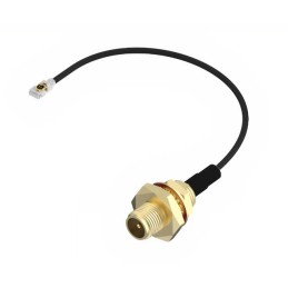1 pcs : CAB466RF-0200-A-1 - Coaxial RP-SMA to IPEX MHF4L LK 1.37mm OD Coaxial Cable 7.874' (200.00mm)