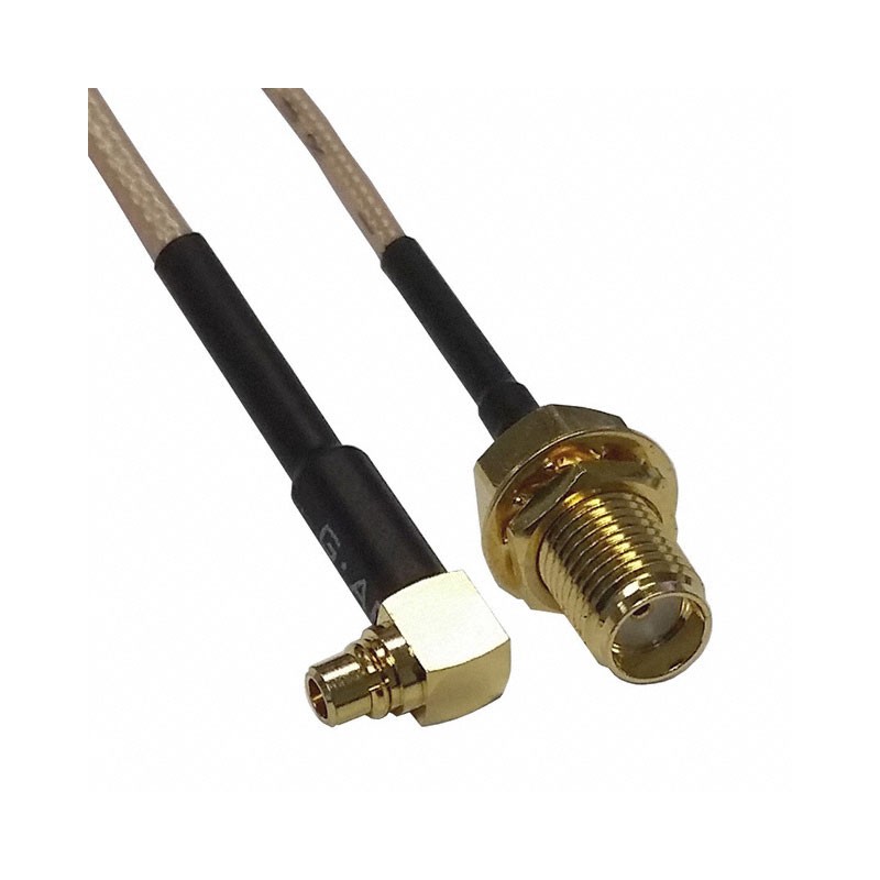 1 pcs : CCSMX1-FBM-RG178-18 - Coaxial SMA to MMCX RG-178 18.00' (457.20mm)
