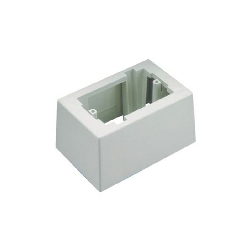 1 pcs : JB1DEI-A - JUNCTION BOX 1 GANG ADH IVORY