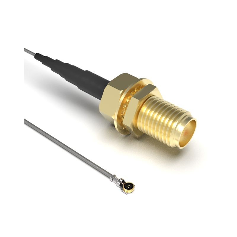1 pcs : CAB431RF-0200-A-1 - Coaxial SMA to IPEX MHF5L 1.13mm OD Coaxial Cable 7.874' (200.00mm)