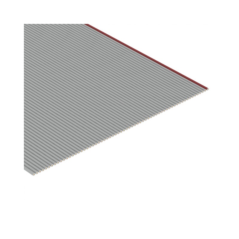 1 pcs : 3801/64 100 - CBL RIBN 64COND 0.05 GRAY FOOT