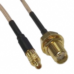 1 pcs : CCSMX-FBM-RG178-24 - Coaxial SMA to MMCX RG-178 24.00' (609.60mm)