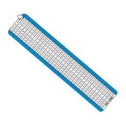 1 pcs : PCM-L - WIRE MARKR CARD 6.4MMX38.1MM WHT