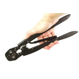 1 pcs - TE Connectivity CERTI-CRIMP Hand Ratcheting Crimp Tool for FASTON 250 Terminals, 0.5 - 2.5mm² Wire