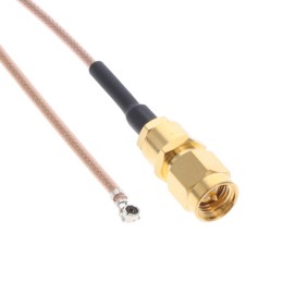 1 pcs : 095-902-516-100 - Coaxial U.FL (UMCC), AMC to SMA RG-178 3.937' (100.00mm)