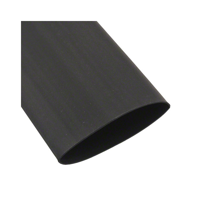 1 pcs : F221B1IN BK209 - HEATSHRINK 1 IN X 4FT BLACK