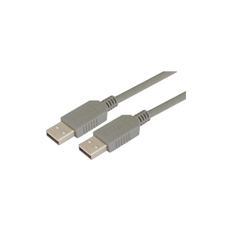 1 pcs : ECUSBAA-1M - CBL USB A/A 28/26 1M