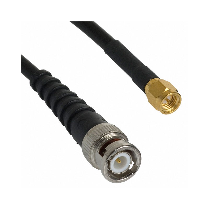 1 pcs : 415-0037-M1.5 - Coaxial BNC to SMA RG-58 59.1' (1.5m) 4.9'