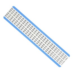 1 pcs : PCM-37 - WIRE MARKR CARD 6.4MMX38.1MM WHT
