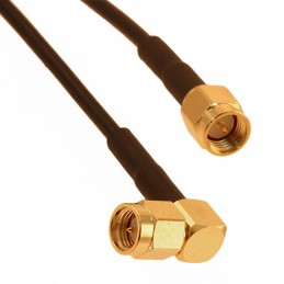 1 pcs : CCSMA1-MM-RG174-12 - Coaxial SMA to SMA RG-174 12.00' (304.80mm)