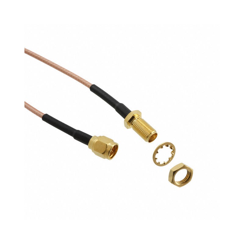 1 pcs : 415-0031-MM250 - Coaxial SMA to SMA RG-316 9.843' (250.00mm)