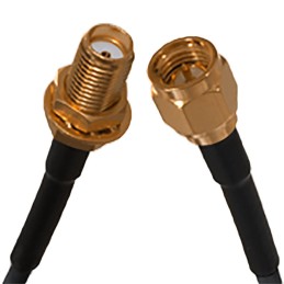 1 pcs : 415-0205-MM100 - Coaxial SMA to SMA RG-174 3.937' (100.00mm)