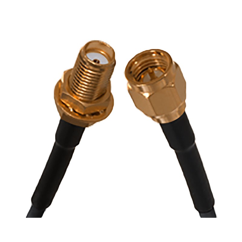 1 pcs : 415-0205-MM100 - Coaxial SMA to SMA RG-174 3.937' (100.00mm)