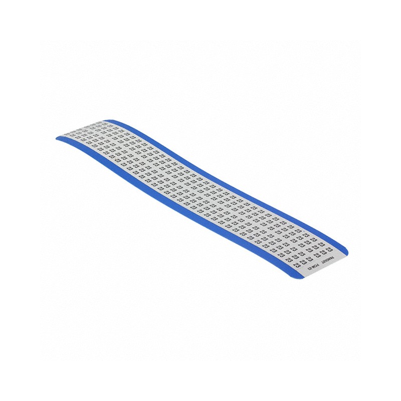 1 pcs : PCM-23 - WIRE MARKR CARD 6.4MMX38.1MM WHT